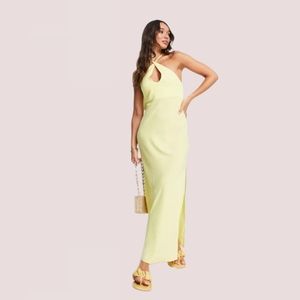 NWT ASOS Design Yellow Maxi Dress (2) 💛🌴